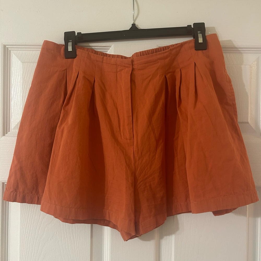 Women's Orange Shorts